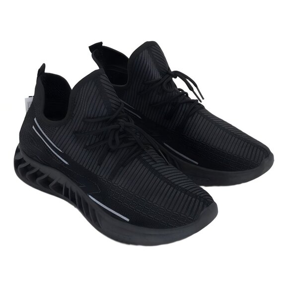 Akademiks Fit 2.0 Knit Jogger Sneakers Black Men US 11M